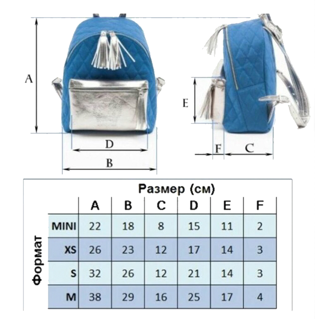 Рюкзак из лаковой экокожи M Yana Belyaeva Капучино