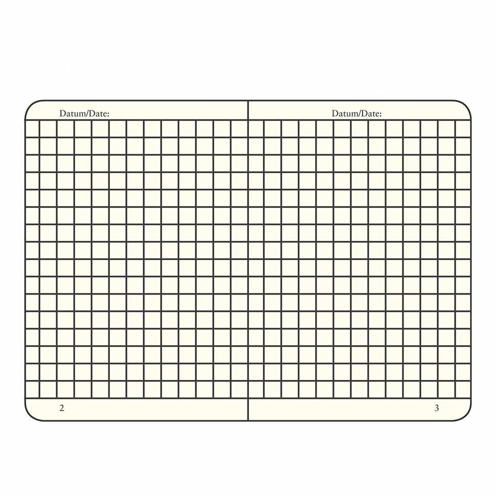 Блокнот Leuchtturm1917 Средний Оранжевый Клетка (342935)