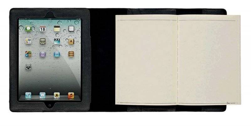 Чехол-блокнот Flex by Filofax Nappa iPad Case Black (855031)
