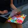 Чехол для MacBook 15" Paper Ninja Flowers