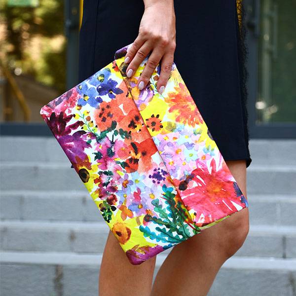 Чохол для MacBook 15" Paper Ninja Flowers