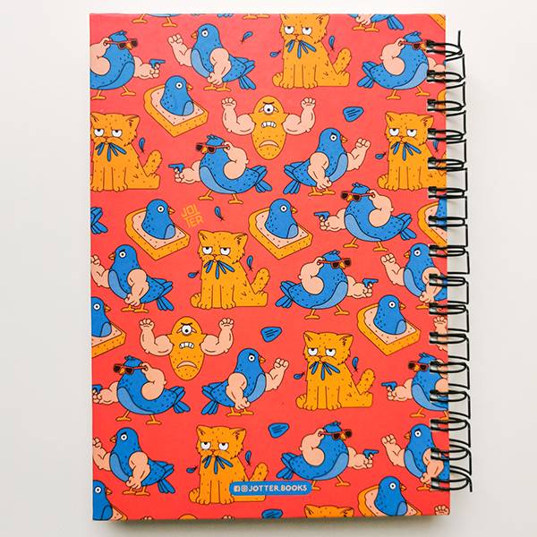 Скетчбук на пружине Jotter Kyrlyk