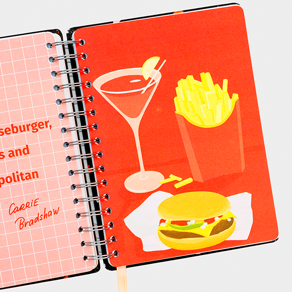 Планер Orner Just Plan It Фиолетовый