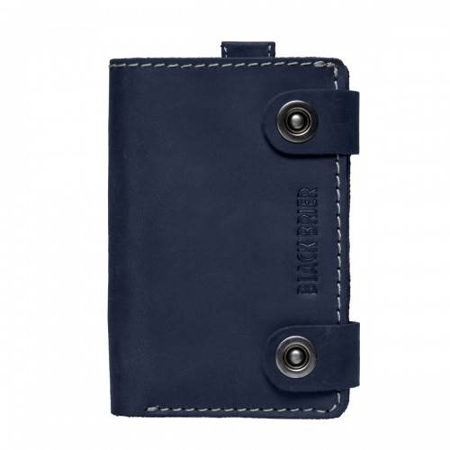Чехол-Портмоне для телефона iPhone 6 Black Brier Темно-синий
