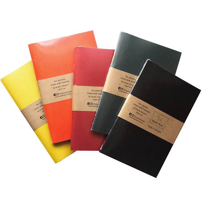 Скетчбук для маркеров Sketch Terier мини Красный