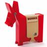 Блок для записей с держателем Monkey Business Morris Красный