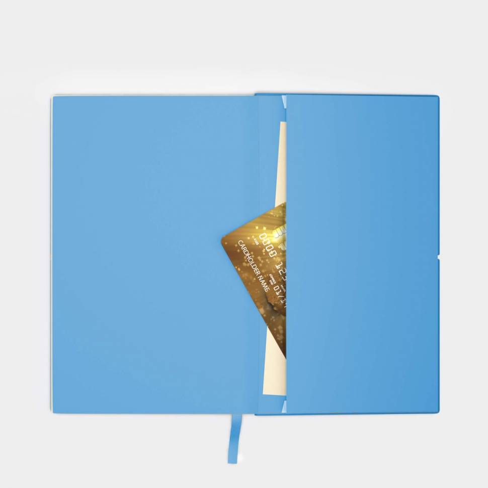 Блокнот з екокожі Fun A5 Жовтий