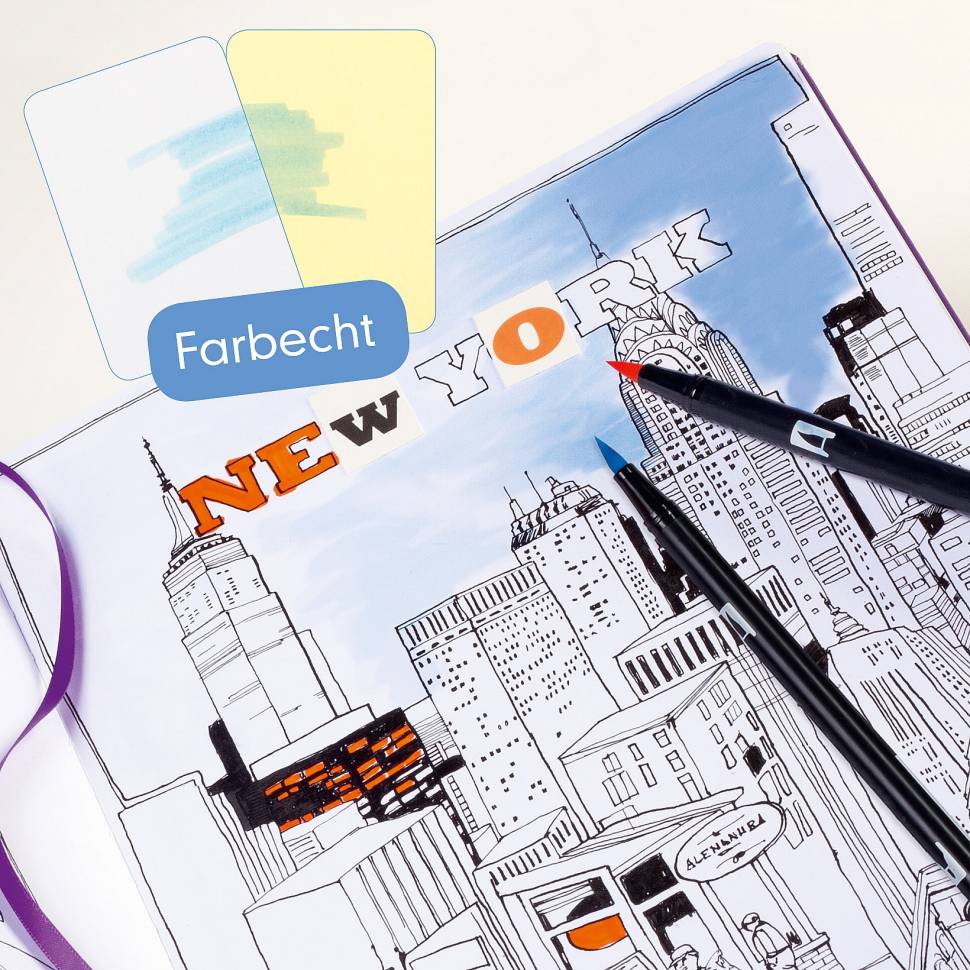 Скетчбук для Маркеров Leuchtturm1917 Master Оранжевый (345004)