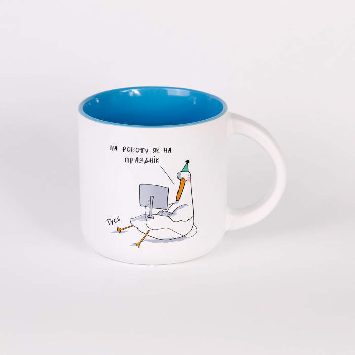 Чашка Gifty Гусь Празнік 350 мл