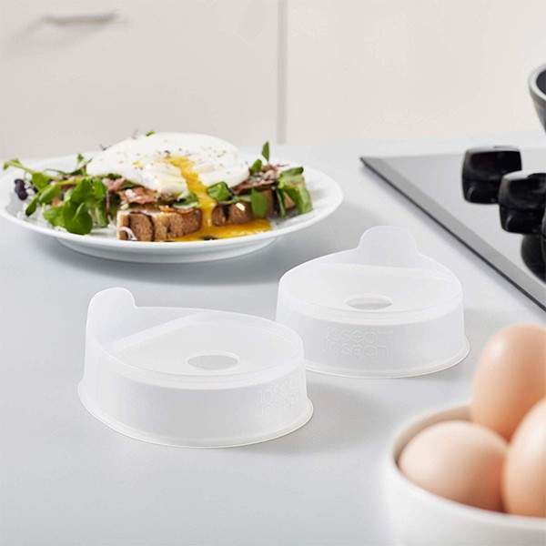 Набір для Жарки Яєць Joseph Joseph Froach Pods Білий 2 шт