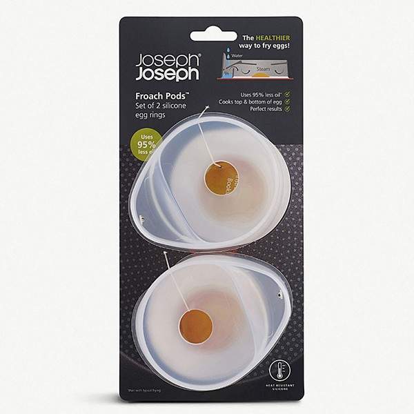 Набір для Жарки Яєць Joseph Joseph Froach Pods Білий 2 шт