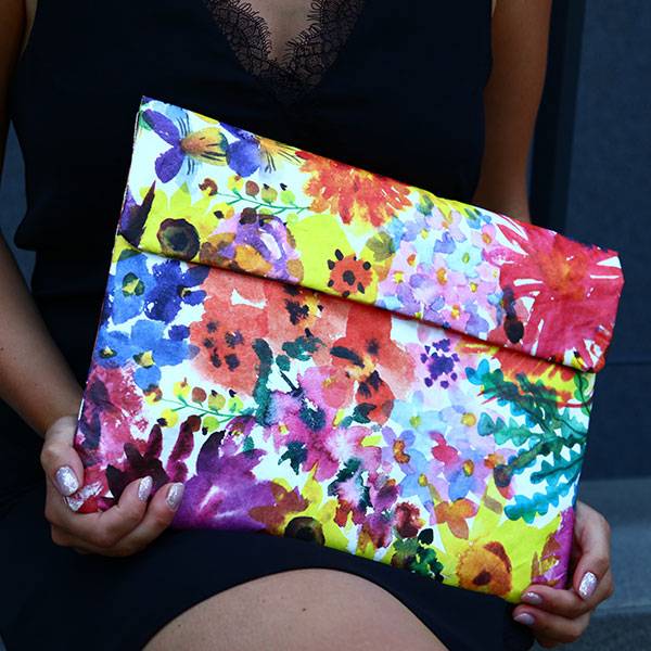 Чехол для MacBook 13" Paper Ninja Flowers S