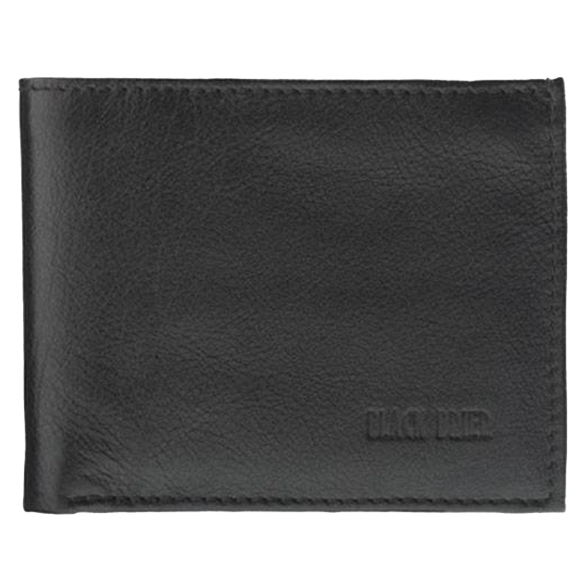 Портмоне из кожи Black Brier c монетницей Черное