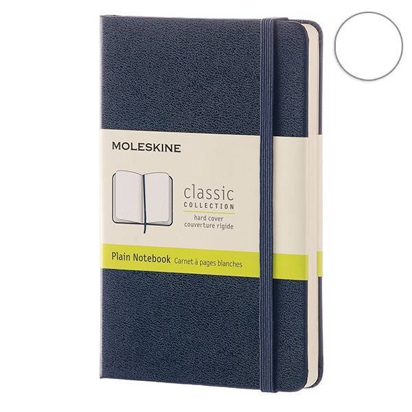 Карманный блокнот Moleskine Classic Твердая обложка Сапфир Линия
