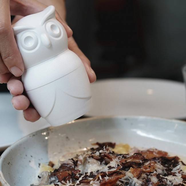 Мельница для соли или перца Tasty Owl Белая