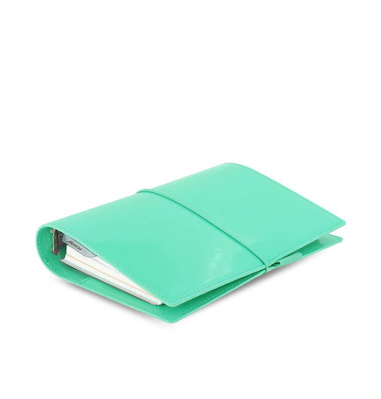 Органайзер Filofax Domino Patent Personal Turquoise (022514)