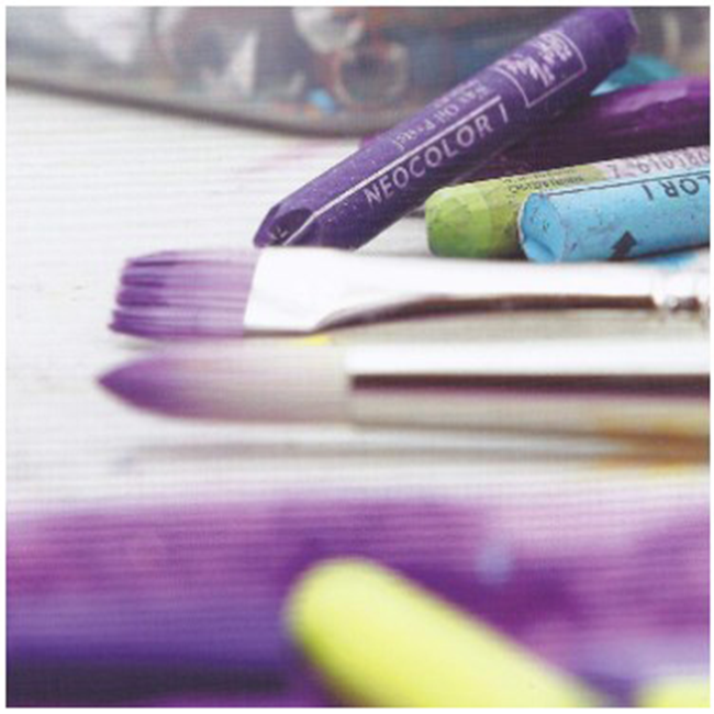 Пастель восковая Water-soluble Caran d'Ache School Line 15 цветов