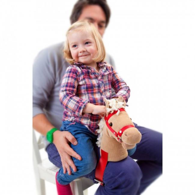 Голова лошади с ремешком на колено Donkey Hoppe Hoppe Reiter 2.0