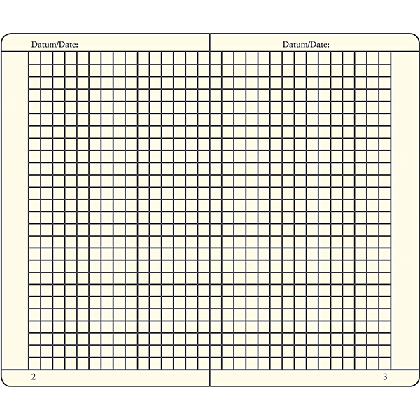 Блокнот Leuchtturm1917 MasterSlim Антрацит Клетка (344814)