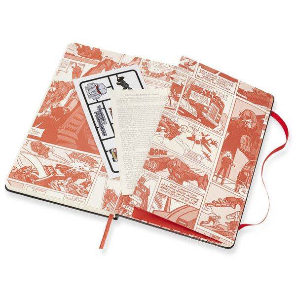 Средний блокнот Moleskine Transformers Оптимус Прайм Черный Линия Средний блокнот Moleskine Transformers Оптимус Прайм Черный Линия