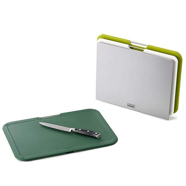 Набір дошок розділювальних Joseph Joseph Nest Boards Зелений Великий 3 предмета на підставці