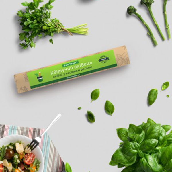 Набор Цветущих Карандашей Ecocube Салат (6 шт)