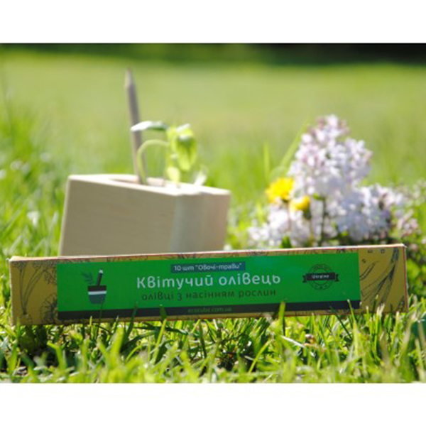 Набор Цветущих Карандашей Ecocube Салат (6 шт)