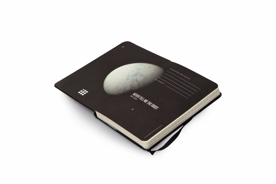 Карманный блокнот Moleskine Star Wars линия черный