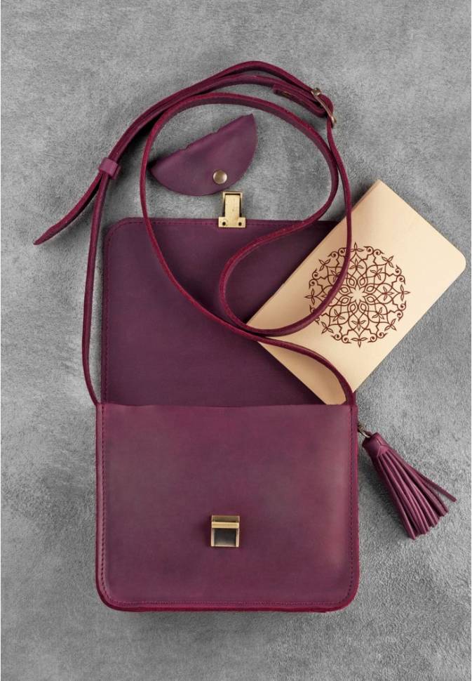 Бохо-сумка BlankNote Лилу Виноград