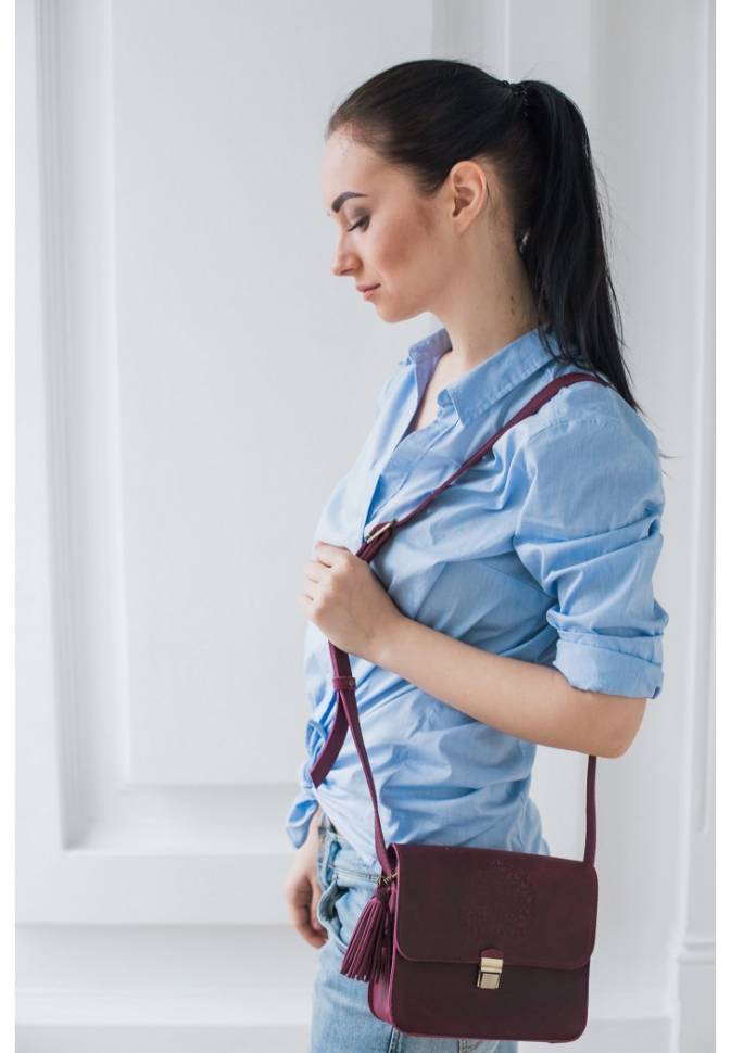 Бохо-сумка BlankNote Лилу Виноград