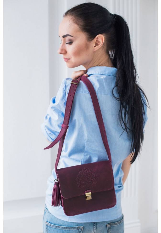 Бохо-сумка BlankNote Лилу Виноград