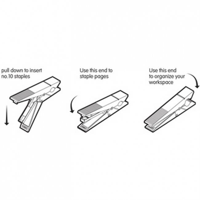 Степлер OTOTO Paper Peg Черный