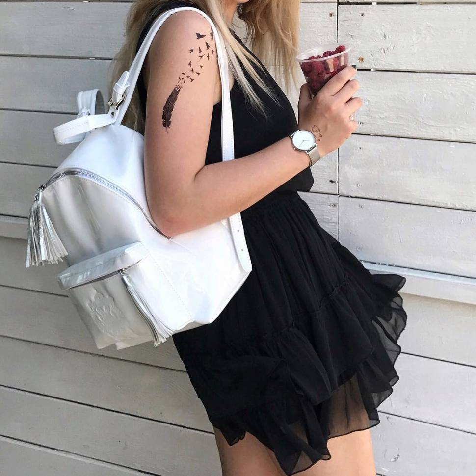 Набор временных татуировок Верь, Надейся, Люби (M)