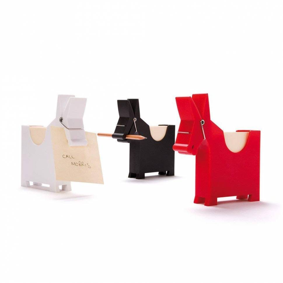 Блок для записей с держателем Monkey Business Morris Белый