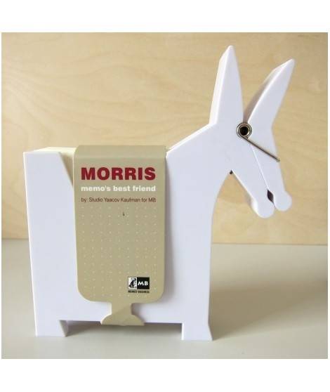 Блок для записей с держателем Monkey Business Morris Белый