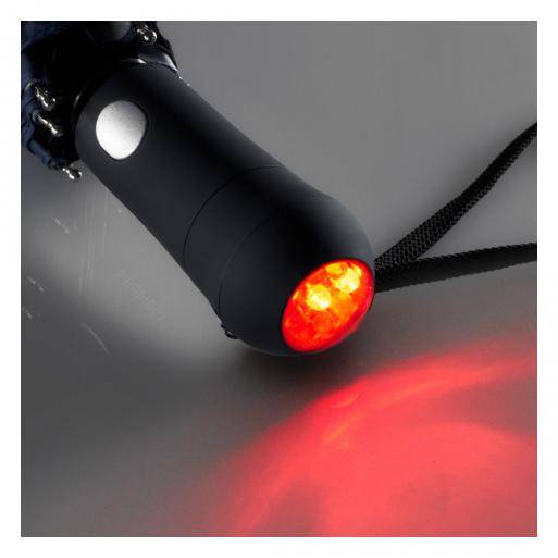 Парасолька міні автомат FARE Safebrella LED Сірий 100 см Парасолька міні автомат FARE Safebrella LED Сірий 100 см