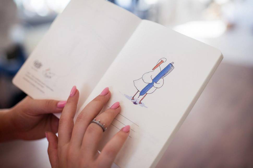 Блокнот Gifty Гусь Учоний Ученіє свєт