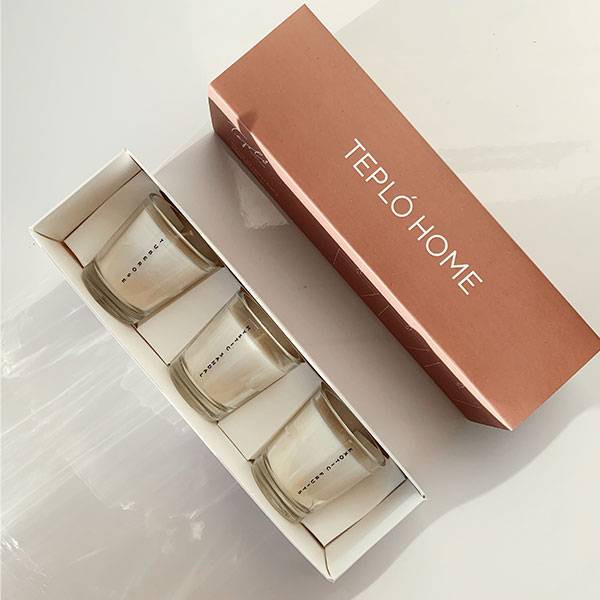 Подарочный Набор Аромасвечей Teplo Home