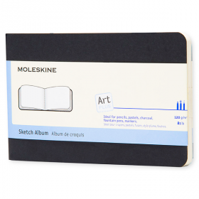 Карманный блокнот для эскизов Moleskine Art Cahier Черный