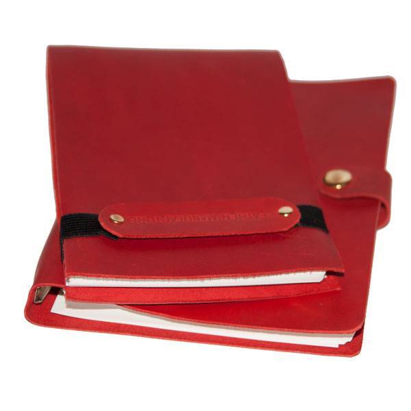 Репортерский блокнот LM Красный