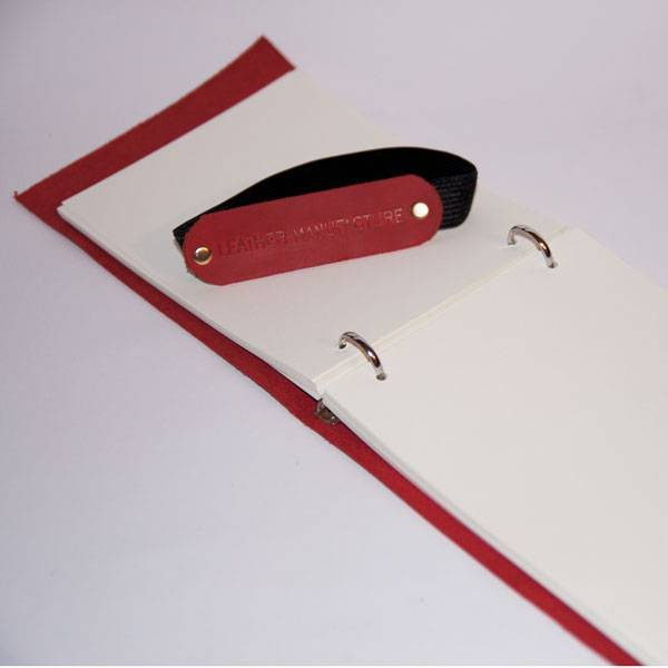 Репортерский блокнот LM Красный