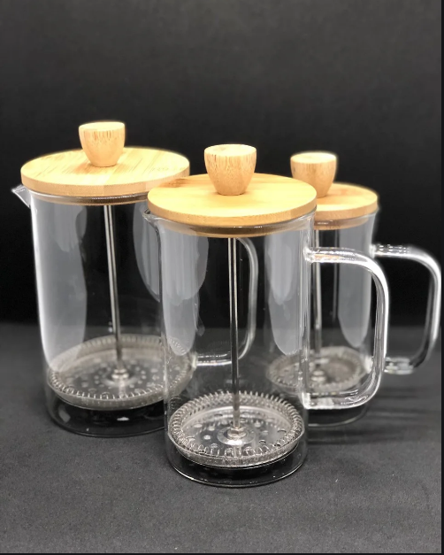 Заварник для чаю Френч-прес Бамбук 350 мл