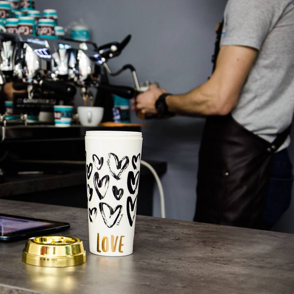 Термостакан Chicardi Heart