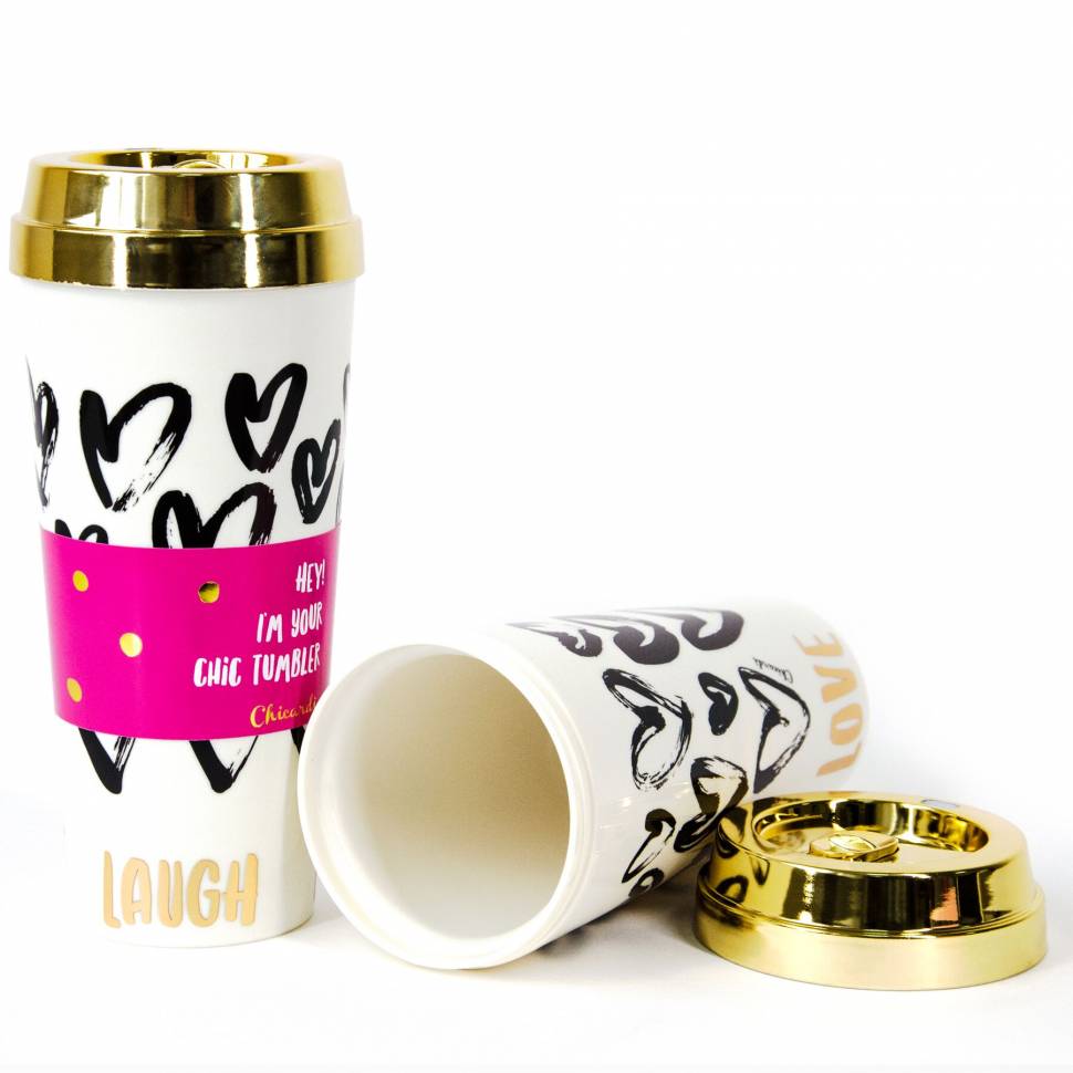 Термостакан Chicardi Heart