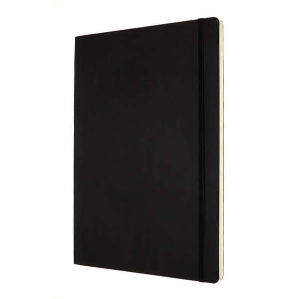 Большой Блокнот Moleskine Classic А4 Мягкая Обложка Черный в Клетку