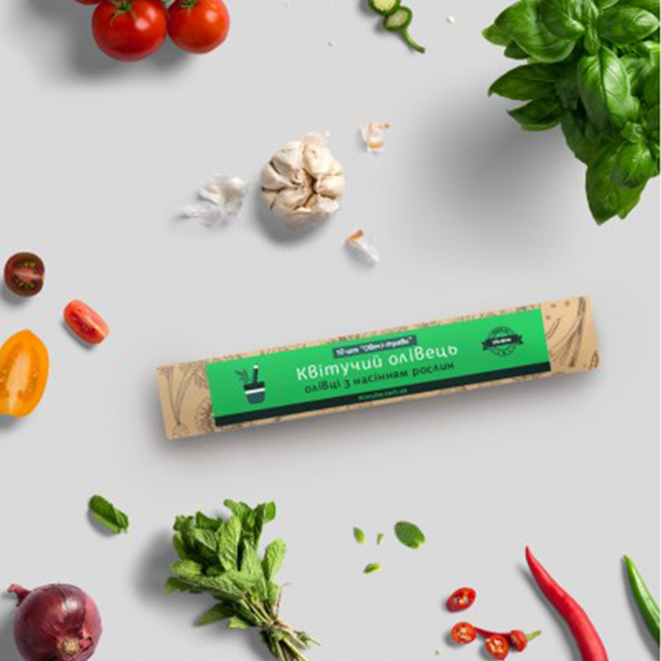 Набор Цветущих Карандашей Ecocube Овощи Травы (10 шт.)