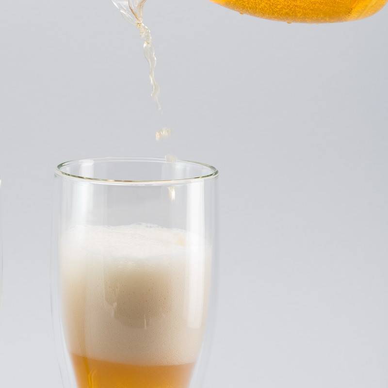 Набор стаканов для пива из двойного стекла Herrisson 500 мл (2 шт)