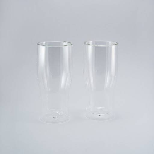 Набор стаканов для пива из двойного стекла Herrisson 500 мл (2 шт)