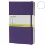 Средний блокнот Moleskine Classic Твердая обложка Фиолетовый Чистые листы