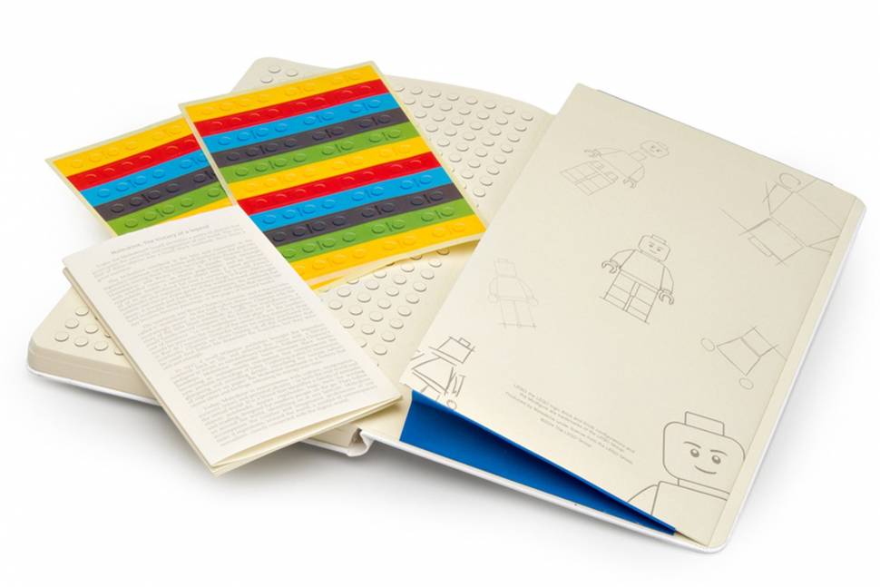 Средний блокнот Moleskine Lego Линия Белый